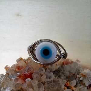 Evil eye ring